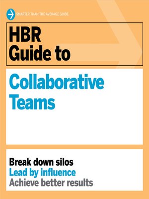 cover image of HBR Guide to Collaborative Teams